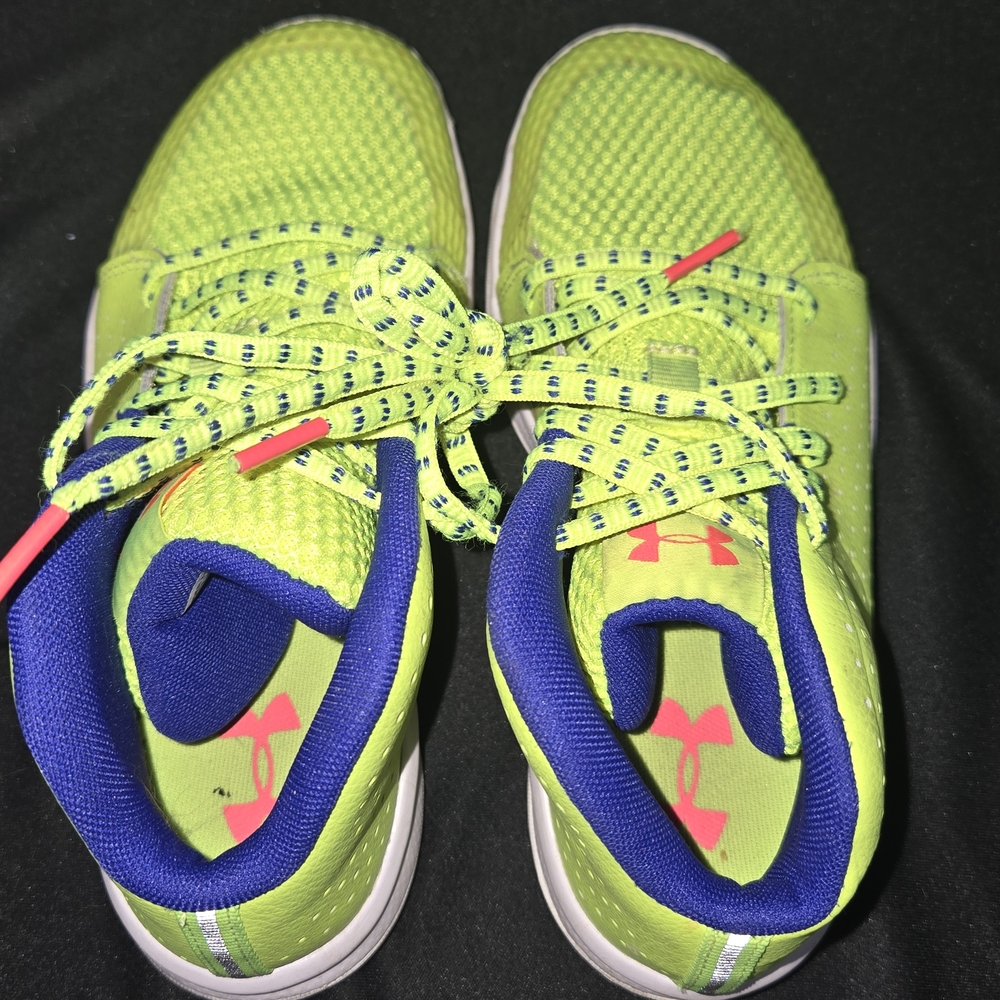 Under Armour Kids' Neon Green Athletic Shoes
